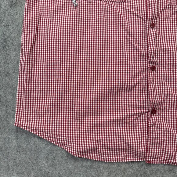 South Carolina Gamecocks Columbia PFG Super Bonehead Fishing Shirt Men L Red - Picture 5 of 15